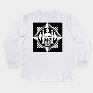 Flag of Afghanistan (1919–1921) Kids Long Sleeve T-Shirt